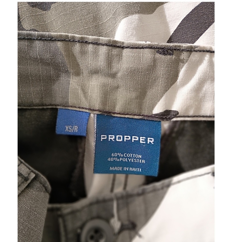 Propper Y2K Camo Cargo Pants Utility Streetwear Military Grunge Trousers-Size 26 - Picture 4 of 9